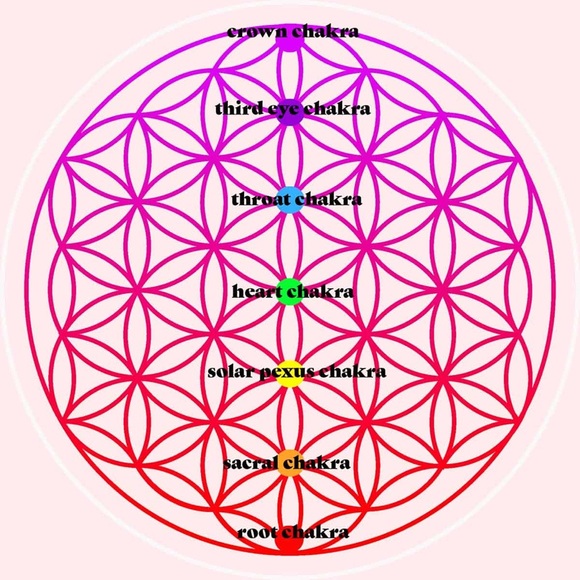 New Sacred Geometry Flower of Life Stainless Steel Geometric Charm Bracelet - Picture 11 of 13